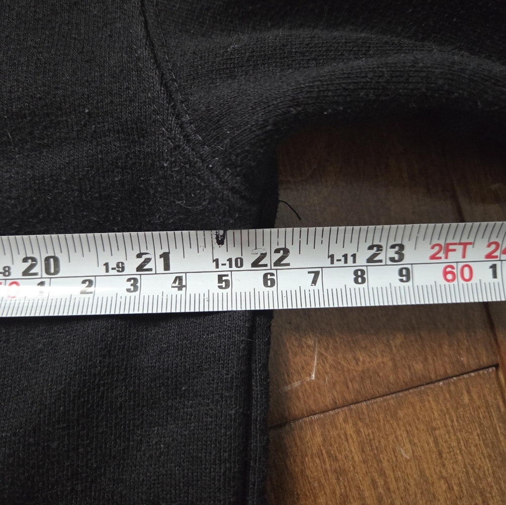 BRUNETTE The Label Black Graphic Hoodie Size S/M - Picture 7 of 8